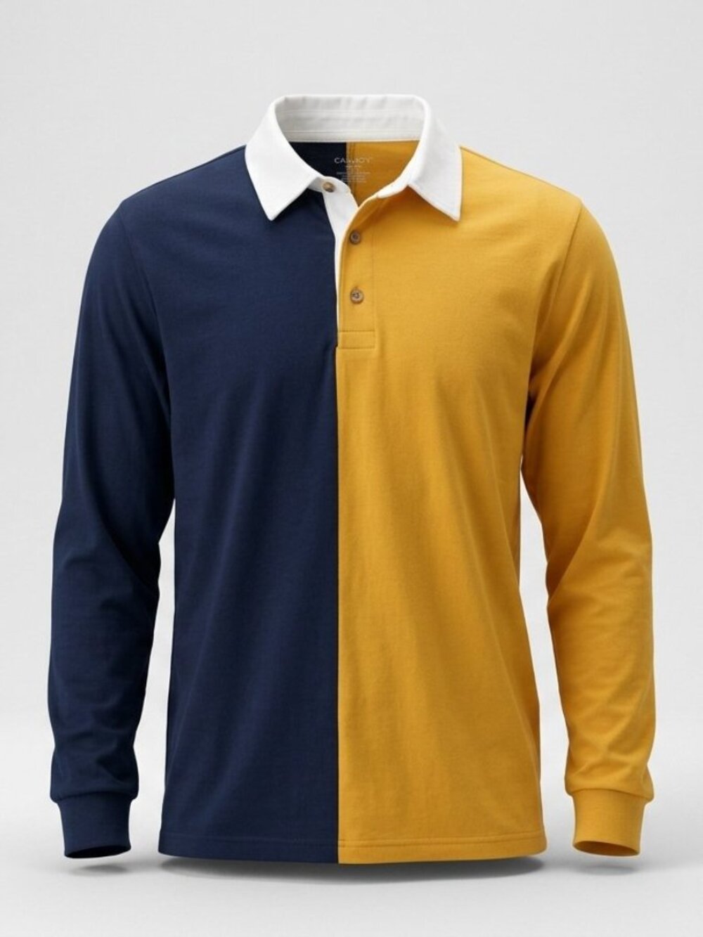 NWT Carter’s Boys Yellow Navy Colorblock Rugby Polo Shirt 14